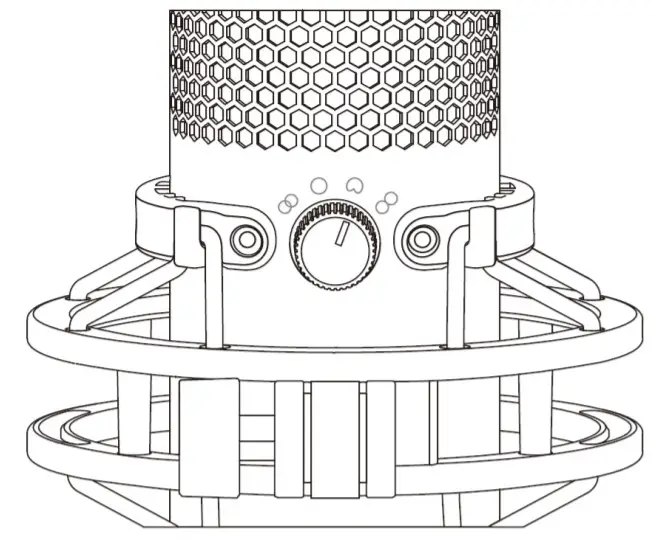 HYPERX HMIQ1S-XX-RG RGB USB Condenser-Selecting a Polar Pattern