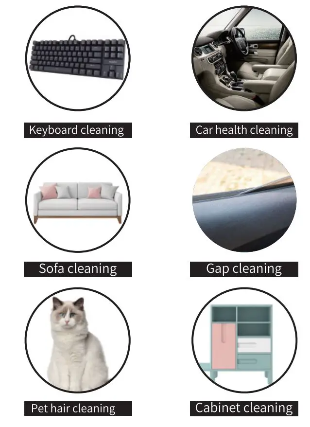 Brigii Y120 Cordless Vacuum Cleaner User Guide - Main Usage