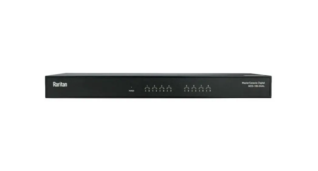 Raritan Masterconsole Digital (mcd) Kvm Switch User Guide