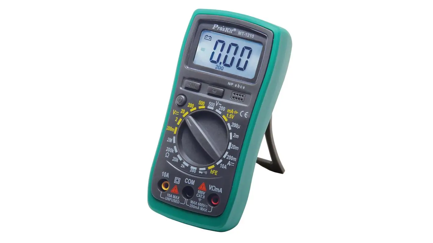 Proskit Mt-1210 Economic Digital Multimeter Instruction Manual Proskit Mt-1210 Economic Digital Multimeter Instruction Manual