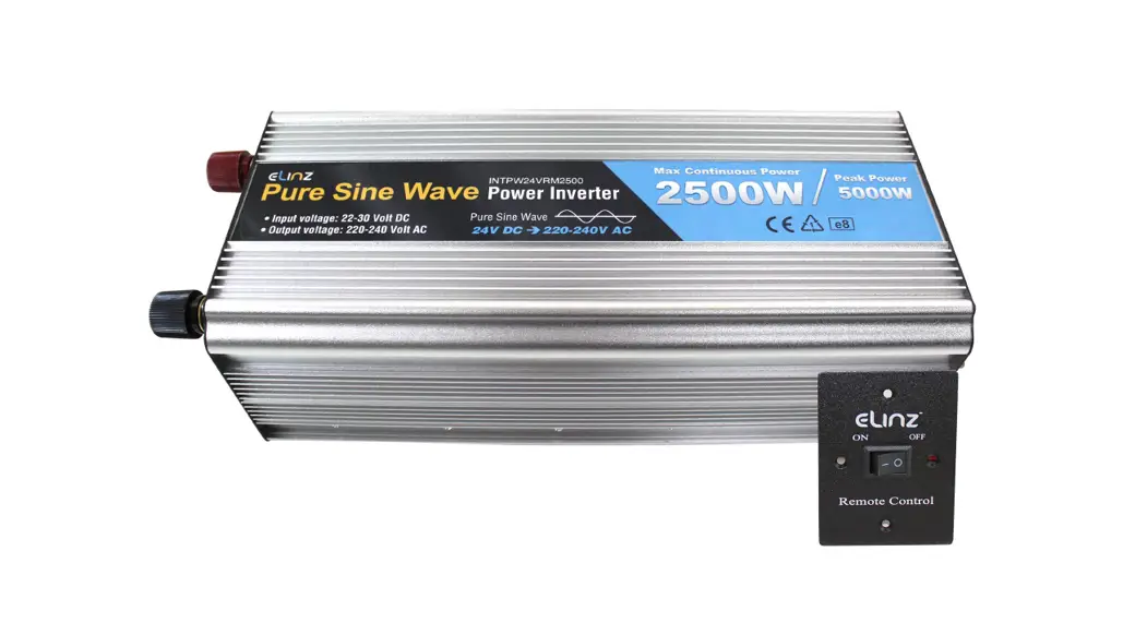 Elinz Intpw24vrm2500 Pure Sine Wave Power Inverter User Manual Elinz Intpw24vrm2500 Pure Sine Wave Power Inverter User Manual