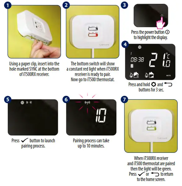 SALUS iT500 Internet Thermostat- Pairing