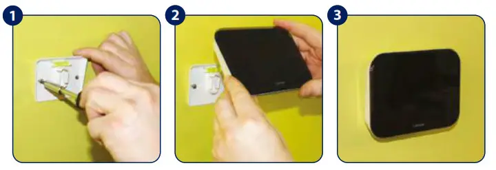 SALUS iT500 Internet Thermostat- wall bracket