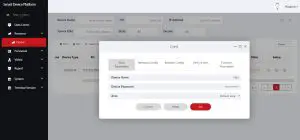 HEROSPEED 2000 Series Human Body Face Recognition Smart Device -Device Configuration