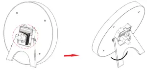 HEROSPEED 2000 Series Human Body Face Recognition Smart Device - Installed On The Desktop 2