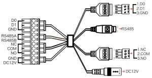 HEROSPEED 2000 Series Human Body Face Recognition Smart Device - Wire Interface