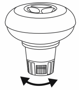 Using chemical tablets