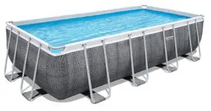 Bestway Platinum Series Power Steel Rectangular Pools