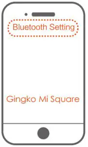 gingko MI SQUARE Pocket Bluetooth Speaker - Product Operations 1