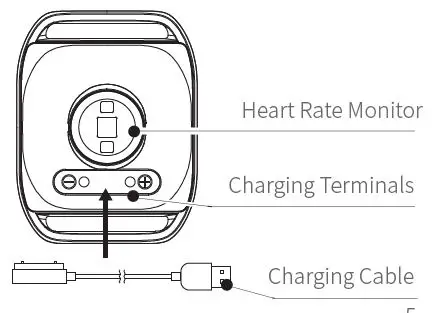 COOSPO HW807 Heart Rate Monitor with Armband fig2