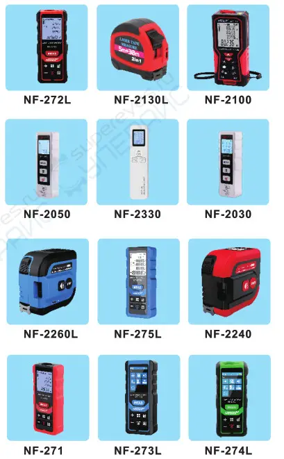 MEAS NF-271 Laser Distance Meter Instruction- Overview 3