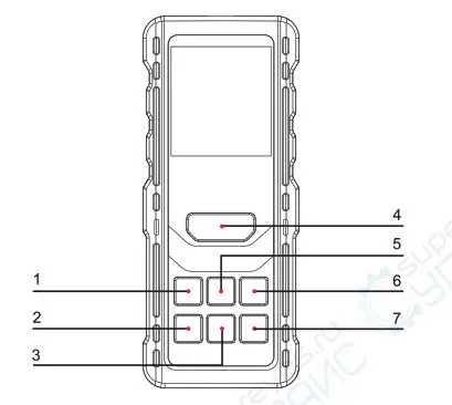 MEAS NF-271 Laser Distance Meter Instruction- Overview