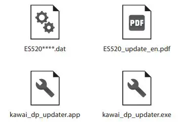KAWAI ES520 Piano Software Update fig4