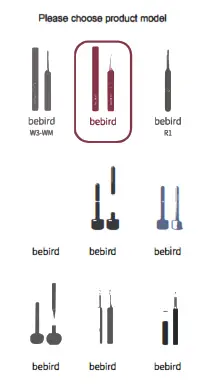 bEbird T15 Smart Visual Ear Clean Rod - fig