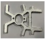 a close up of a wheel