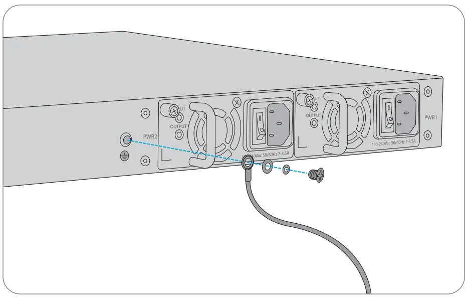 FS S5500 48T8SP 48 Port Gigabit Stackable L3 Poe Managed Switch - Desk Mounting 4
