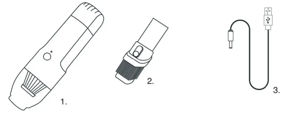vooni 18494 Wireless Vacuum Cleaner - figure 1