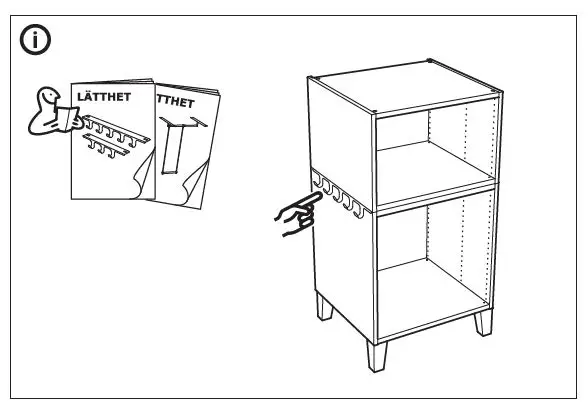 IKEA 103.309.53 PLATSA Frame 11