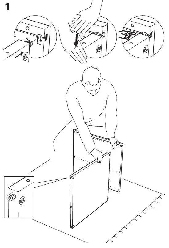 IKEA 103.309.53 PLATSA Frame 3