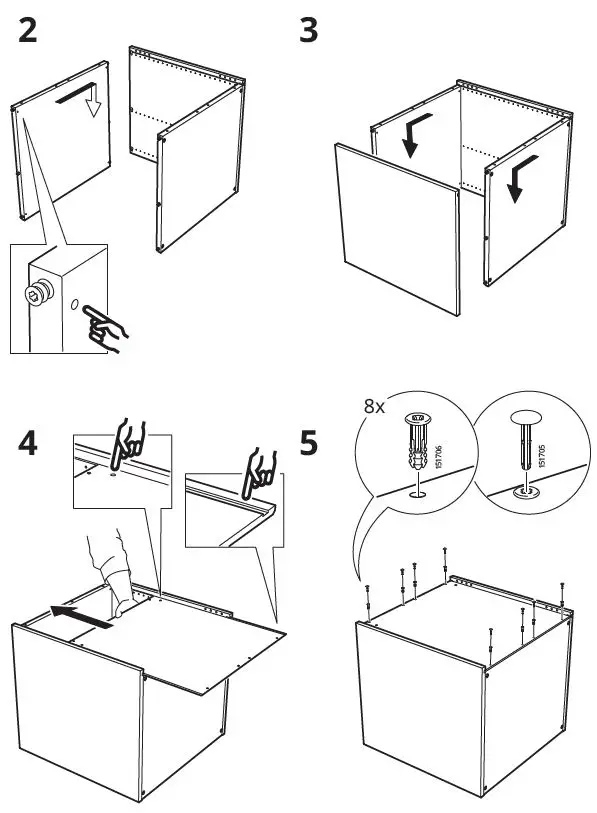 IKEA 103.309.53 PLATSA Frame 4