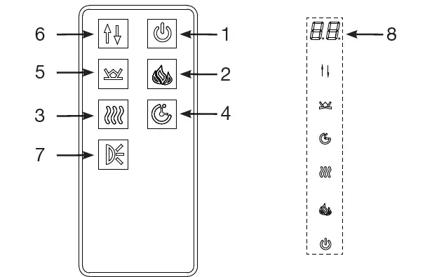Dimplex SWM4220 Wall Mount Fireplace FIG 19