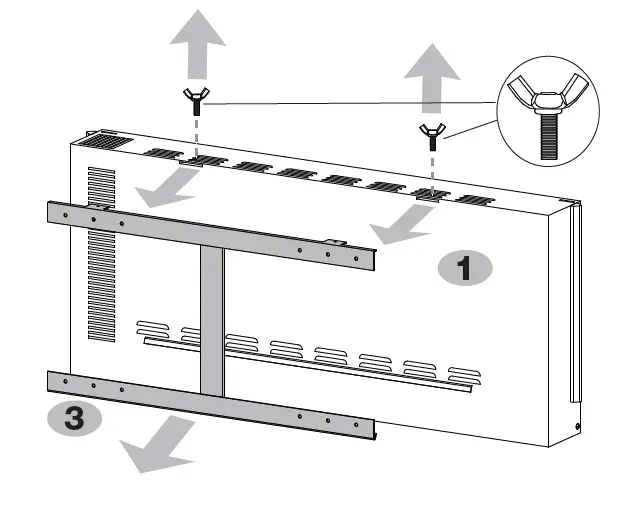 Dimplex SWM4220 Wall Mount Fireplace FIG 8