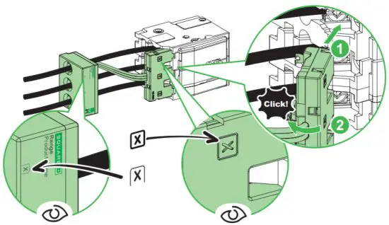 SQUARE D PLT3P Powertag - Installation 3