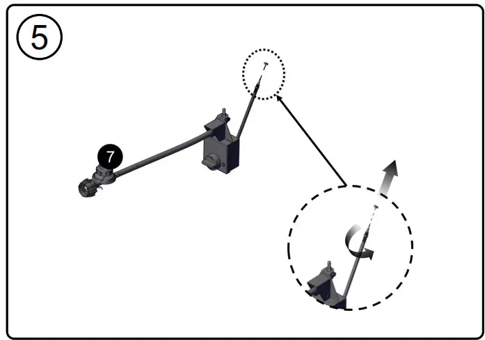 NEXGRILL 840-0005 30 Qt. Turkey Fryer- Assembly Steps 5