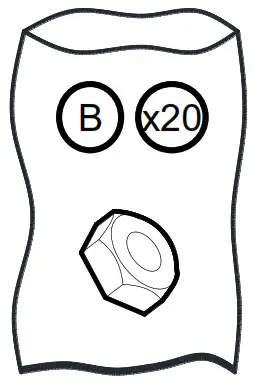 NEXGRILL 840-0005 30 Qt. Turkey Fryer- Hardware 2