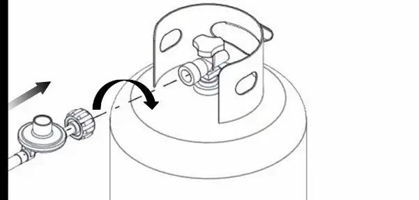 NEXGRILL 840-0005 30 Qt. Turkey Fryer- PROPANE CYLINDER