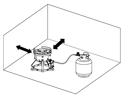 NEXGRILL 840-0005 30 Qt. Turkey Fryer- combustible