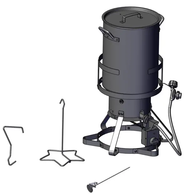 NEXGRILL 840-0005 30 Qt. Turkey Fryer