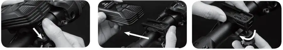 NITECORE BR35 Lumen Dual Beam Oled Display Rechargeable Bicycle Fig4