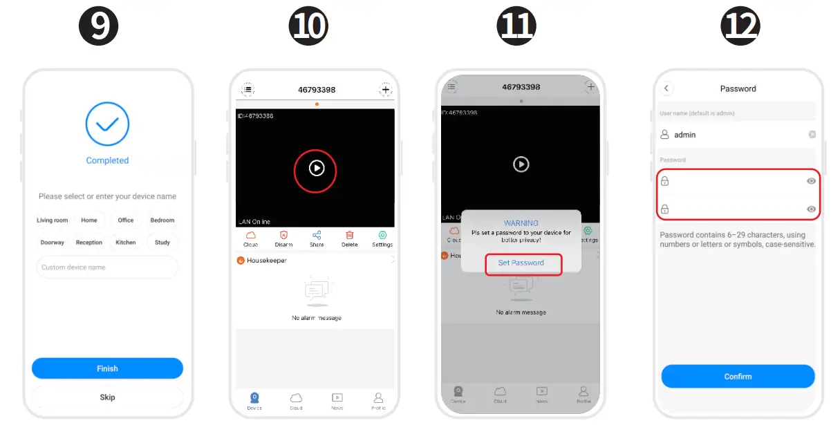Shenzhen Shunxinda Trading Q3171 IP Camera - app 3