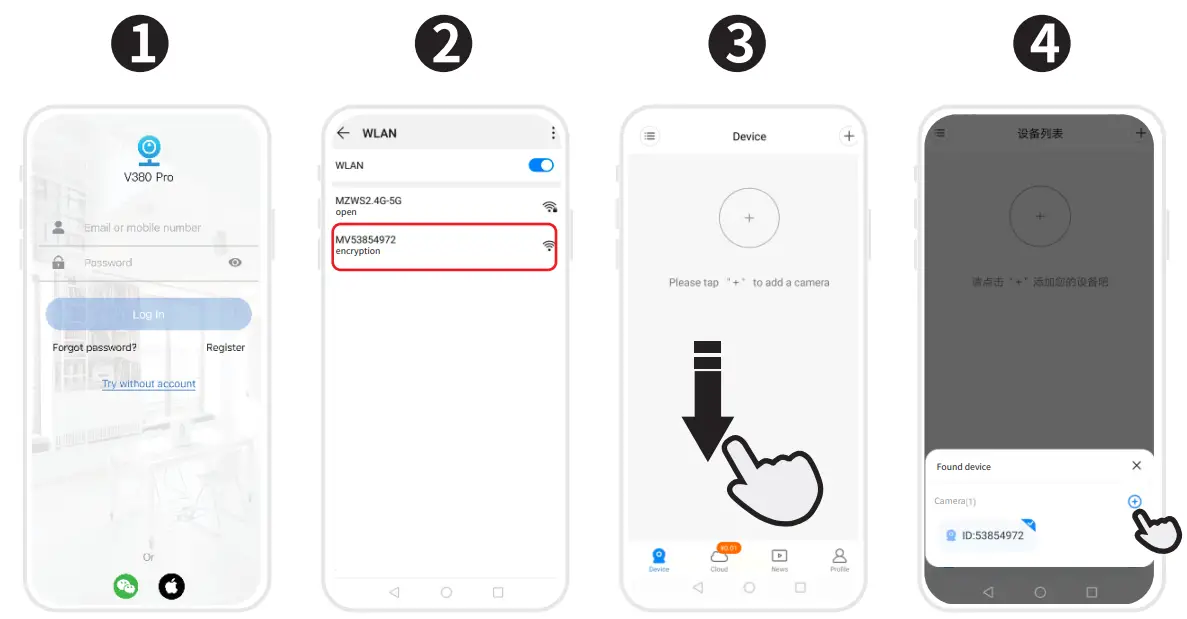 Shenzhen Shunxinda Trading Q3171 IP Camera - app 4
