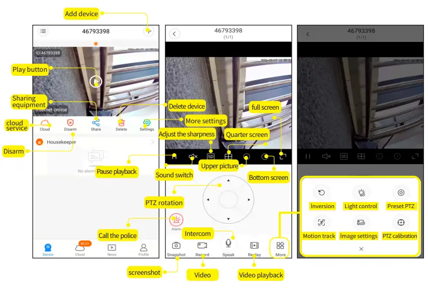 Shenzhen Shunxinda Trading Q3171 IP Camera - app 8