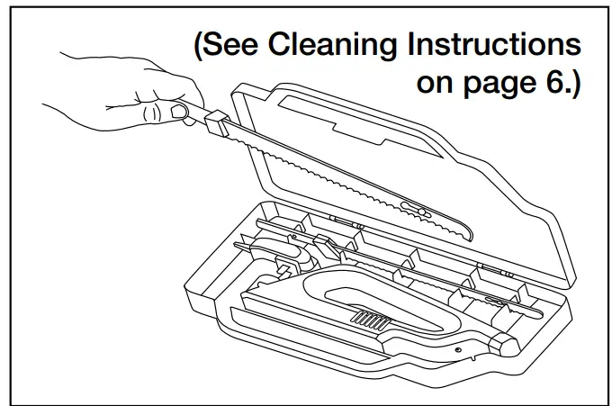 WARING COMMERCIAL WEK200 Cordless Electric Knife - fig