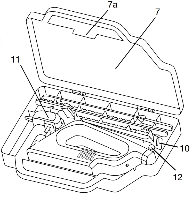 WARING COMMERCIAL WEK200 Cordless Electric Knife - parts 2