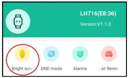 EUROtops SC890Y3 Body Temperature Monitor Smart Wristband - LIGHT UP THE SCREEN