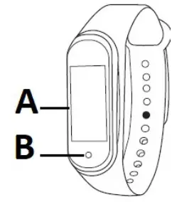 EUROtops SC890Y3 Body Temperature Monitor Smart Wristband -PRODUCT DESCRIPTION