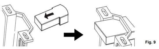 LUCCI 213280 DC Ceiling Fan - From mounting bracket to receiver and motor