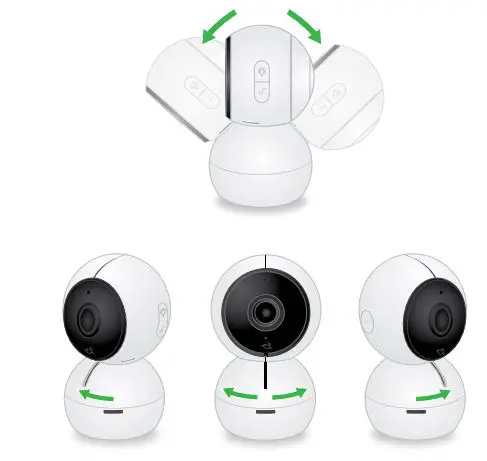 arlo Baby Monitoring Camera - Tilt and swivel