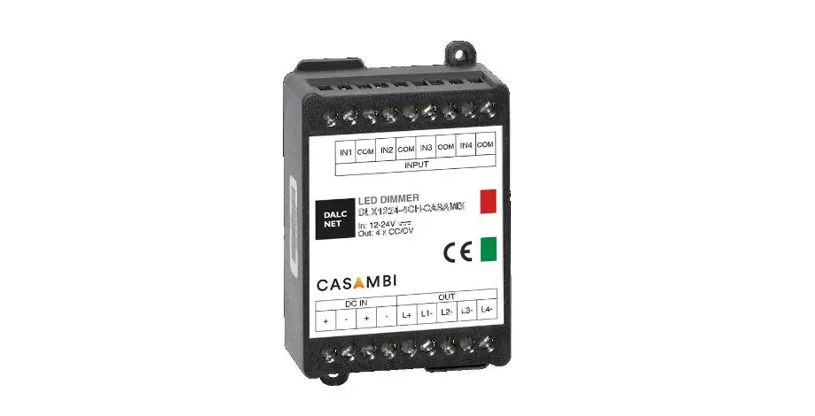 Dalc Net Dlx1224 Multi Channel Dimmer User Manual