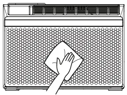 LG LW6022R Air Conditioner - Cleaning the Air Conditioner