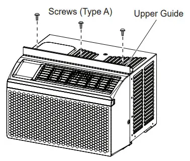 LG LW6022R Air Conditioner - Preparation of Chassis