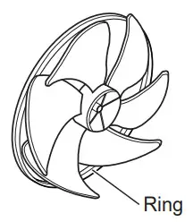 LG LW6022R Air Conditioner - Slinger Fan