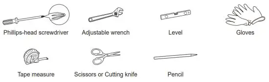 LG LW6022R Air Conditioner - Tools Needed