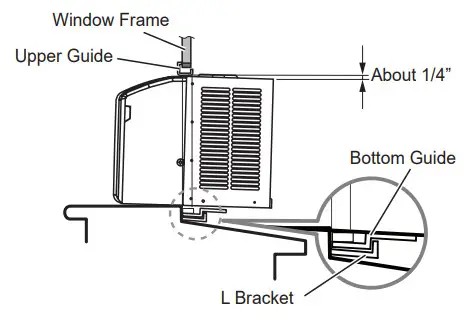 LG LW6022R Air Conditioner - Unit Installation
