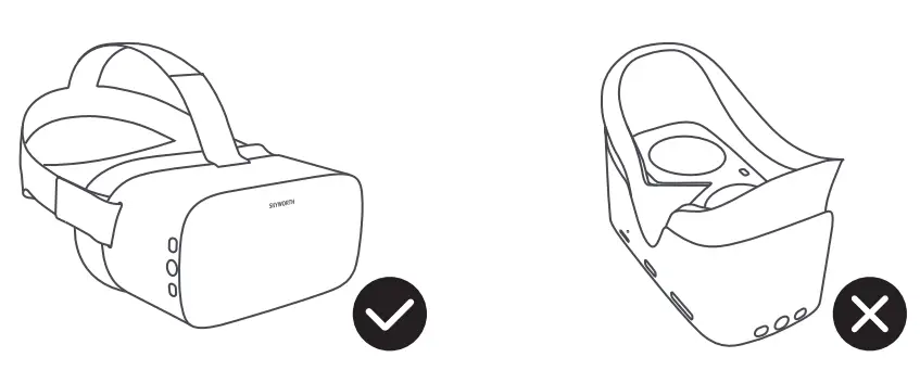 SKYWORTH SW901E Stand Alone VR Headset - fig 2