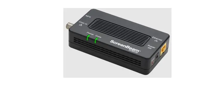 Screebbeam Ecb6250 Bonded Moca Network Adapter User Guide Screebbeam Ecb6250 Bonded Moca Network Adapter User Guide